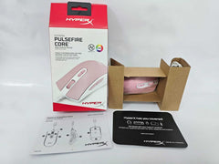 Renewed HyperX Pulsefire Core - Gaming Mouse (White-Pink) by Ziggu